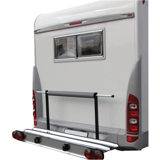 porte-moto silver pour véhicule avec porte-à-faux max. 1650 mm - alden