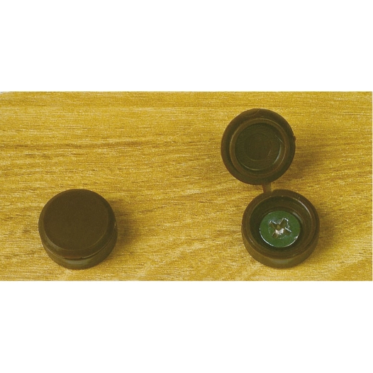 cache vis à couvercle ivoire