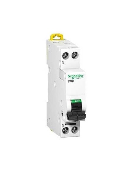 Disjoncteur dt40 1p+n 10a courbe c - A9P22610 - SCHNEIDER
