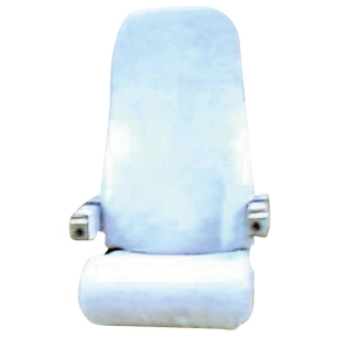 housse avec appuie-tête large bleu