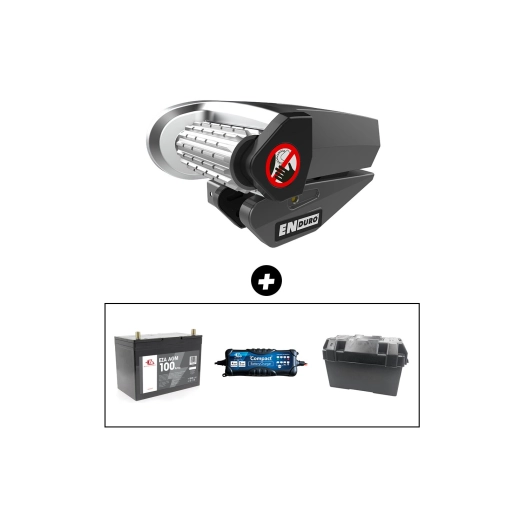 pack déplace-caravane + batterie agm - déplace-caravane em315 - enduro