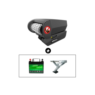 pack déplace-caravane + vérins electriques as201 + batterie lithium - déplace-caravane em313a - vérinschassis bpw - enduro