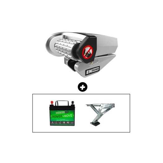 pack déplace-caravane + vérins electriques as201 + batterie lithium pack deplace-caravane em315 avec batterie lithium et verins