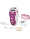 Epilateur Silence Soft-Secteur-Têtes rasage et exfoliante-Accessoires zones sensibles-Fuchsia - CALOR