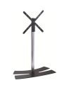 LUX-UP 1050L - Pied TV universel - Structure métal chrome - Idéal 30'' au 55''-GC-PM: 30Kg - ERARD