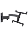 EXO 400TW3 support mural aluminium inclinable et orientable - Déport 538 mm - 2 bras - ERARD