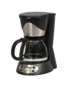 6 tasses-550 W-Programmable-Porte-filtre pivotant-Noir et inox - KITCHENCHEF