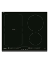 INDUCTION - 4 foyers dt 1 horiZone 4 kW - 4 minuteurs - Pack 10 sécu - Sans cadre - Noir - SAUTER