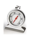 Thermomètre de four inox - De 50 à 300 °C - Support et crochet inclus - RADIOLA