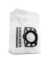 Sachets filtre (x4) MV3 en ouate pour aspirateurs Eau et Poussière Karcher - KARCHER