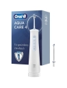 Hydropulseur Oral-B - Technologie Oxyjet - 2 intensités et 2 jets - Blanc bleu - BRAUN