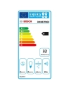 768 m3-Cdes TouchSelect-Filtre métal-Ecl. LED -Cook / Home Connect - Inclinée-80cm-Noir - BOSCH