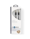 Câble audio stéréo 3.5 mm Mâle 3.5 mm Mâle Plaqué or 3.00 m Rond Anthracite Boite avec Fenêtre - NEDIS