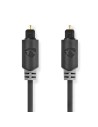 Câble audio optique TosLink Male TosLink Male 3.00 m Rond PVC Anthracite Boite avec Fenêtre - NEDIS