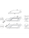 INDUCTION - 4 zones dont 1 Ø 21 cm 3 kW - 4 minuteurs - 6è Sens - Noir - WHIRLPOOL