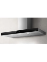 Hotte 713 m3-3 vit.+Boost-Cdes sens-Filtre métal-Eclairage LED- Box - L 90 cm- JOY-Inox et verre noir - ELICA