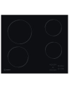 VITROCERAMIQUE-4 zones dont 1 Ø 21 cm 2,1 kW-1 Minuteur-Commandes sensitives-Noir - INDESIT