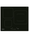 INDUCTION - 3 foyers dt 1 Ø 28 cm 3,6 kW - 3 minuteurs - Push&Go - Commandes sensitives - Noir - INDESIT