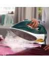 Série 7000-2800 W-50 gr/min-Pressing 250 gr/min-Semelle SteamGlide plus-Vert - PHILIPS