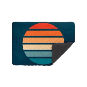 couverture fleece sunset stripes - voited