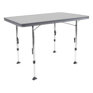 table rectangulaire grise al-247 en aluminium 110 x 70 cm - crespo