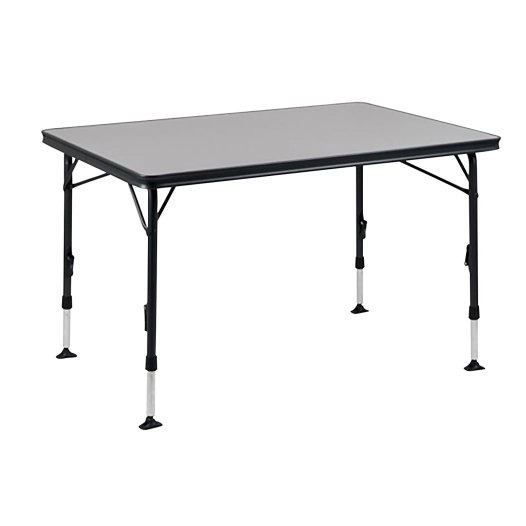 table rectangulaire grise ap-272 peinte 120 x 80 cm - crespo