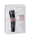 Tondeuse cheveux Power Glide-Secteur/Recharge.-26 hauteurs de coupe - Pochette - Noir rose - BABYLISS