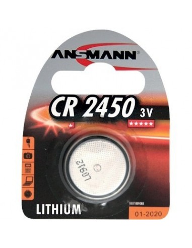 Pile bouton lithium 3 v ls cr2450    