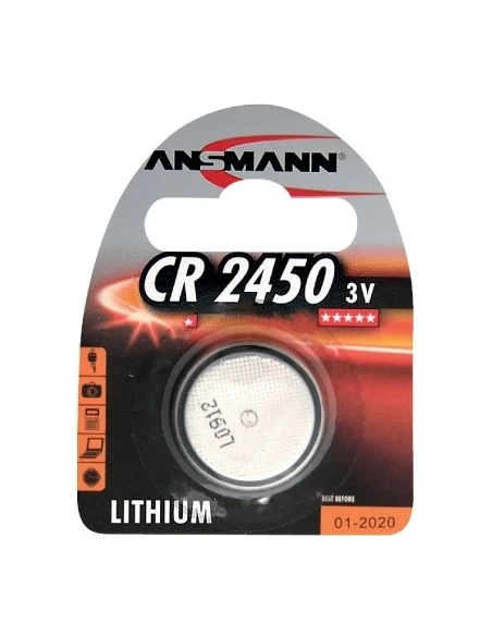 Pile bouton lithium 3 v cr2450