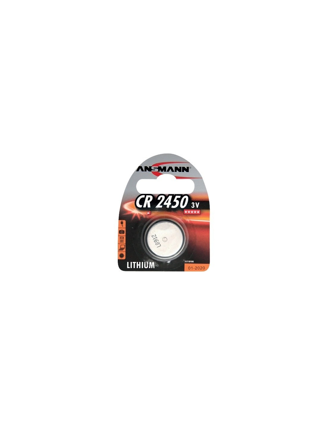 Ansmann Pile bouton CR 2450 - Accessoires pour lampes - Lampes -  Equipements - boutique en ligne 