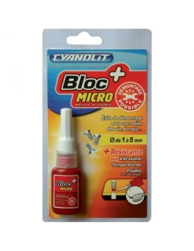 Colle bloc micro flacon 10 ml
