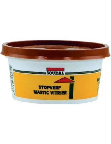 Mastic vitrier acajou 1 kg