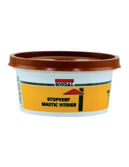 Mastic vitrier acajou 1 kg