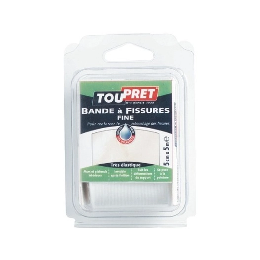 Bande A Fissures Fines 5cmx5m - TOUPRET