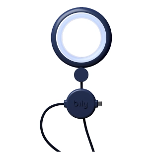 lampe nomade obi-one bleu marine - bily