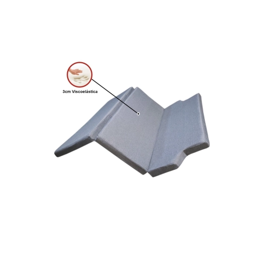 matelas standard 185 x 148 cm t4,t5,t6 epaisseur 5 cm (28kg /m3) + 3 cm (mémoire de forme)