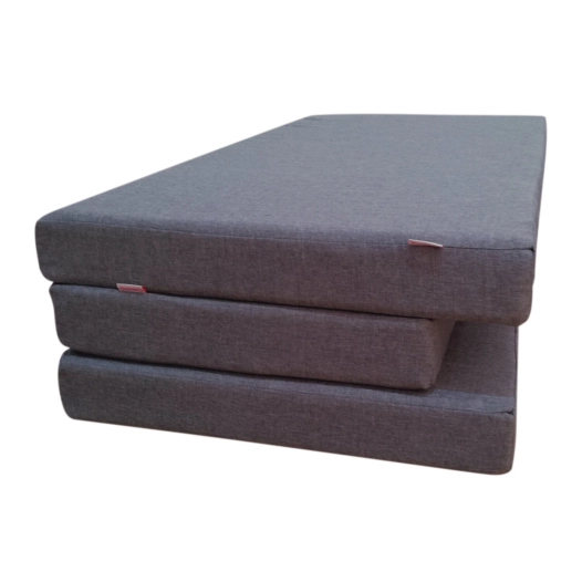 matelas-banquettes 2 éléments (lxl) 180-200 cm x 120-145 cm hr28 + mémoire de forme, épaisseur 5cm + 3 cm