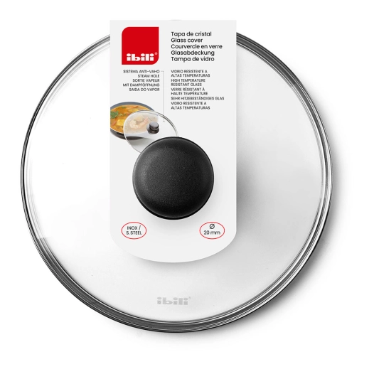 couvercle en verre, 16 cm