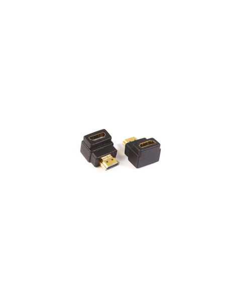 Raccord HDMI Coudé Droit Angle droit pour espace restreint - Antarion bleu