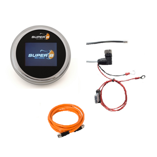 afficheur digital epsilon 100/150 ah câble 5m - super b