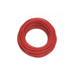 câble souple hi flex 16mm rouge 1m (couronne 25m) - antarion