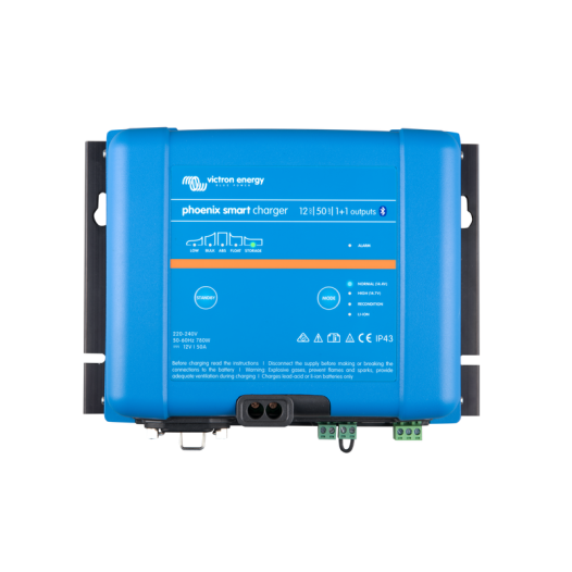 chargeur phoenix smart ip43 50a 120-240v victron - victron energy