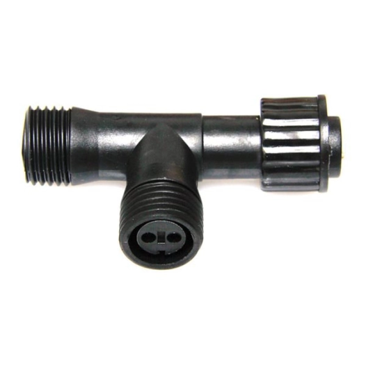 simply-connect pro line - connecteur en t - noir - 230 v