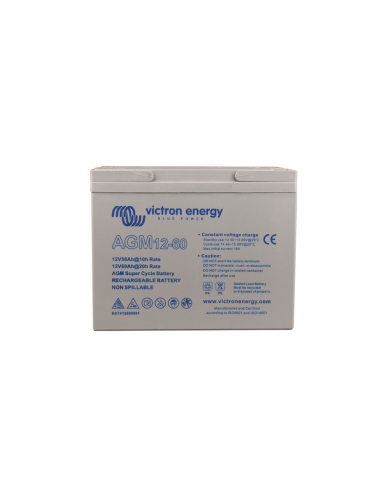 12v/60ah agm deep cycle batt. - victron energy