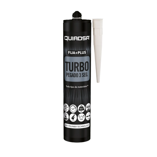fixe + plus turbo 290 ml blanc