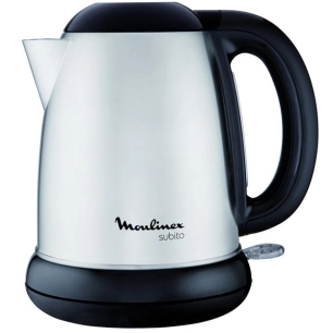 Subito-1,5 L-2000 W-Arrêt auto-Filtre antitartre amovible-Fond inox-Noir inox - MOULINEX