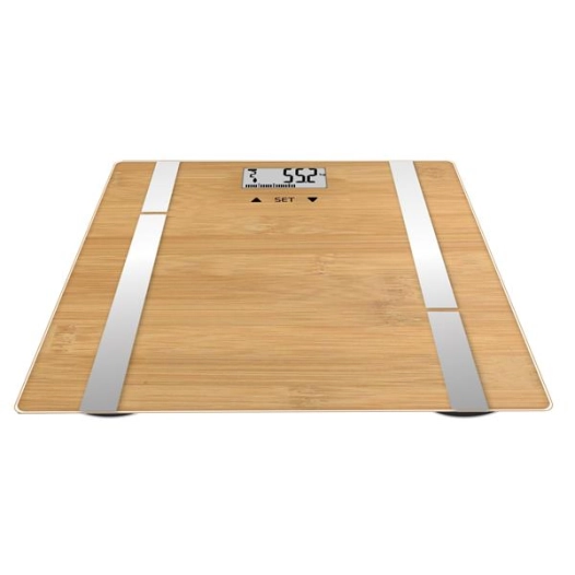 15240 - Impédancemètre-Jusqu'à 180 kg-10 mémoires -Bambou - TERRAILLON