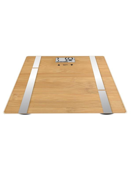 15240 - Impédancemètre-Jusqu'à 180 kg-10 mémoires -Bambou - TERRAILLON