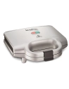 Grill panini-700 W-Plaques anti-adhésives- Rangement vertical - Silver - MOULINEX