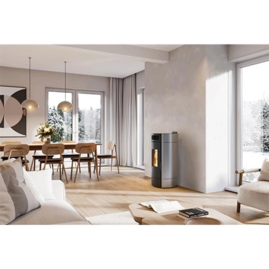 9,5 kW - Rdt:87,5 % - LODI 10 WiFi - Trémie 16,5 kg - Gris - INVICTA